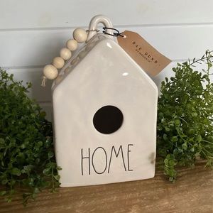 Rae Dunn home birdhouse
